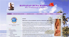 Desktop Screenshot of huna-massage.com